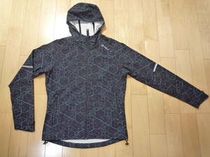 2XU（ツータイムズユー）AERO JACKET（エアロ・ジャケット）ランニングジャケット☆MR6204A☆黒色☆XS☆陸上、マラソン、ジョギング