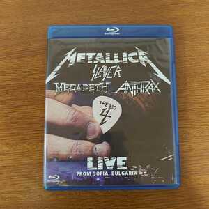 【Blu-ray】THE BIG4 METALLICA SLAYER MEGADETH ANTHRAX LIVE FROM SOFIA BULGARIA ブルーレイ