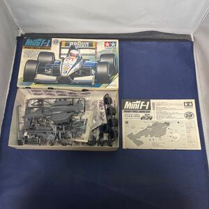 507☆ 現状品 未組立 1/28 ブラウン・ティレル・ホンダ020 ミニF-1シリーズ モーターライズキット