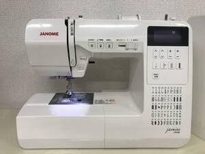 0027 JANOME ジャノメミシン　本体　ミシン　動作確認済み