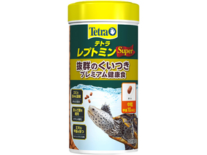 ★　レプトミンスーパー中粒80g　テトラ(Tetra)　水棲カメ用浮上性フード　新品　消費税0円　★