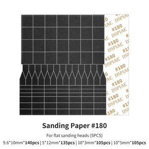 ◆◇DSPIAE【SP-ES01】E-SA電動ペンサンダー用サンドペーパー(#180 フラット状ヘッド/5枚入り)◇◆