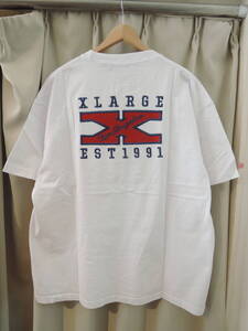 X-LARGE エクストララージ XLARGE X LOGO S/S TEE XLサイズ ホワイト 2024 最新人気品 送料\230~　