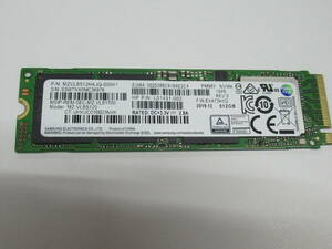 ★☆1円 ～スタート☆SAMSUNG SSD M.2 2280 NVMe 512GB ☆★使用時間:8234H