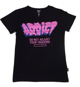 Addict アディクト Addict スプレーペイント TEE 半袖 Tシャツ (ピンク) (M)【並行輸入品】