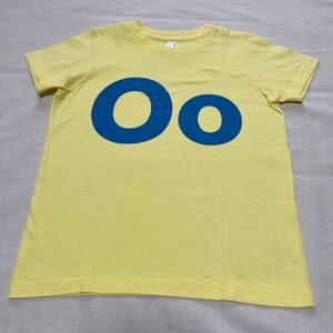 アメリカンアパレル　American Apparel キッズ　子ども　Tシャツ　アルファベット　Oo size6 110