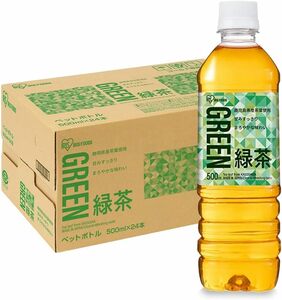 通常 500ml アイリスオーヤマ 緑茶 500ml ×24本 お茶 鹿児島県産 茶葉 ケース ペットボトル 500ミリリットル 