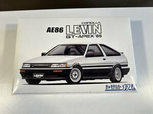  アオシマ TOYOTA トヨタ AE86 カローラレビンGT-APEX 