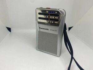 ～１円スタート～ Panasonic パナソニック ワイドFM対応 イヤホン内蔵 FM/AMポケットラジオ RF-NA17RA アンティーク ラジオ ジャンク品