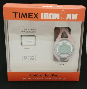 TIMEX★APPLEコラボ♪TIMEX IRINMAN iControl for iPod タイメックス アイアンマン トライアスロン アイコントロール 腕時計 T5K046 ピンク
