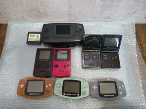 ゲーム機　まとめ　8点　 ゲームギア　 GAMEBOY　 ゲームボーイアドバンス　SP ゲームボーイカラー など　ジャンク