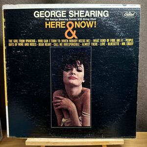 LP★US盤虹ラベMONO GEORGE SHEARING / HERE AND NOW! ジョージ・シアリング T 2372