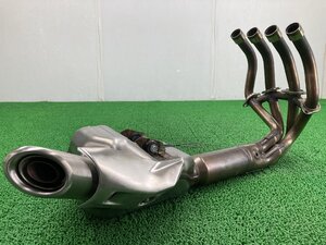 ZX-25R マフラー K698 カワサキ 純正 中古 バイク 部品 ZX250E コケキズなし 修復素材に ノーマル戻しに そのまま使える 車検 Genuine