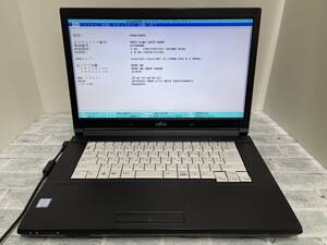 【ジャンク】富士通 LIFEBOOK A577/P ■Intel Core i5-7300U @ 2.60GHz■メモリ4GB+HDD500GB+DVD■15.6型HD ノートパソコン ◎1641