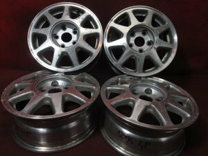 ホイール 4本 トヨタ純正 15×6J 5穴 PCD 114.3 +50 ハブ径 60 マークⅡ JZX100 GX100 マークⅡ クレスタ チェイサー 等◆5094H