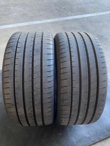 【美品】◆255/40R18◆グッドイヤー イーグルF1 ランフラット 中古タイヤ 2本セット残溝約6mm◆高性能＆お買い得！