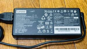  純正 レノボ Lenovo 135W ACアダプター 20V 6.75A ADL135NDC3A 四角コネクター 電源接続ケーブル付【急便コンパクト発送 送料無料】