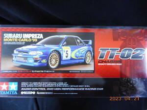 タミヤ　1/10　TT02　SUBARU インプレッサ　モンテカルロ99　