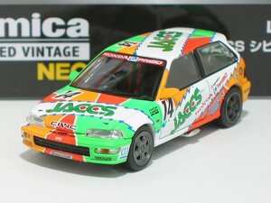 JACCS-CIVIC ジャックス シビック（92年仕様）LV-N229b【トミーテック社1/64ミニカー】【トミカの時】