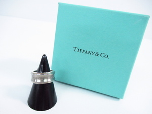 TIFFANY＆Co. ティファニー チタンリング 指輪 SIZE：8号 ▼AC18572