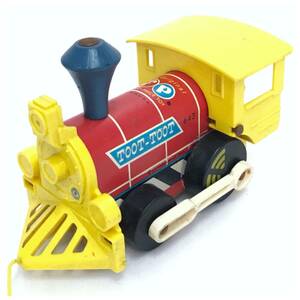 フィッシャー プライス 機関車 プルトイ TOOT-TOOT Locomotive おもちゃ 玩具 レトロ オールド ビンテージ アンティーク 乗物 雑貨 D-2287
