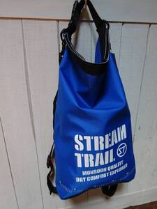 STREAM TRAIL ★ ストリームトレイル ☆ AMPHIBIAN Series ★Breathable Tube Bags バーサブルチューブバック Blue Size→Ｓ