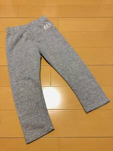 ●○ Baby Gap ベビーギャップ 裏起毛 スウェット パンツ ボトムス 110 グレー ○●