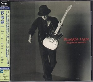 CD 萩原健一 Straight Light ボーナストラック 2017リマスター