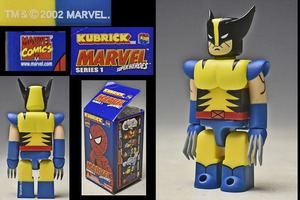 【キューブリック KUBRICK】WOLVERINE X-MEN MARVEL SUPERHEROES SERIES1ウルヴァリン メディコムトイ MEDICOM TOY