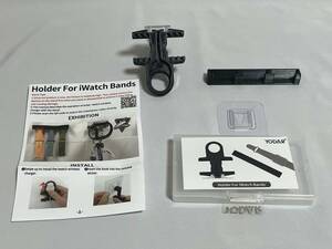 【中古品】YODAR 充電器スタンド Apple Watch対応 壁掛け式腕時計充電ホルダー&時計バンドオーガナイザー Series 6/SE/5/4/3/2/1用