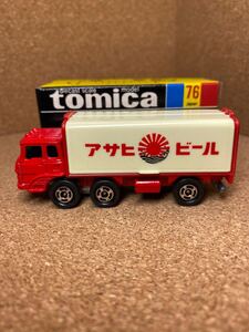 トミカ　ミニカー　tomica minicar 当時物　元箱　日本製　黒箱　ふそう　ウィングルーフ　トラック　トミカ複数出品中　同梱可