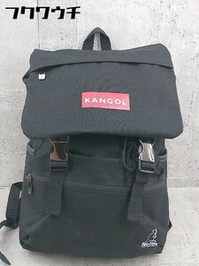 ■ KANGOL カンゴール デイパック リュック ブラック メンズ