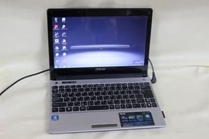 中古ノートパソコン ASUS UL20A-2X044V Windows7 Home Premium U2300 2GB 320GB 12.1型ワイド Bluetooth カメラ内蔵 OS有 代引き可