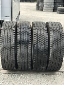 2651 ダンロップ　12R22.5 スタッドレス　4本セット