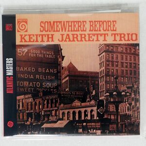 デジパック KEITH JARRETT TRIO/SOMEWHERE BEFORE/ATLANTIC 8122765962 CD □