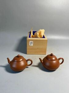 旧家蔵出 朱泥 昌記 紫泥 陶磁器 白泥 急須 茶壷 煎茶道具 中国宜興 紫砂 中国美術 中国古玩 中国茶器