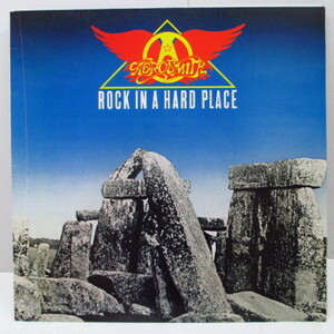 AEROSMITH-Rock In A Hard Place (UK オリジナル LP)