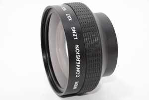 【外観特上級】SONY VCL-0752B WIDE CONVERSION LENS 　#m6513