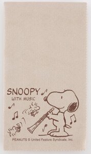 【中古】SNOOPY with Music スヌーピー SCLOTH-CL 楽器用クロス