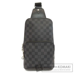 LOUIS VUITTON ルイヴィトン N41719 アヴェニュー・スリング ボディバッグ ダミエキャンバス レディース 中古