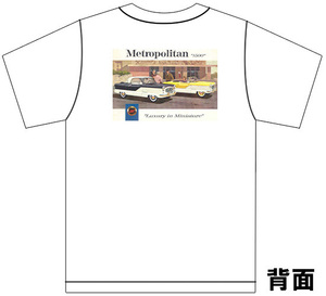 アドバタイジング AMC 3118 白 Ｔシャツ 1959 ランブラー アンバサダー メトロポリタン アメ車 ホットロッド アドバタイズメント