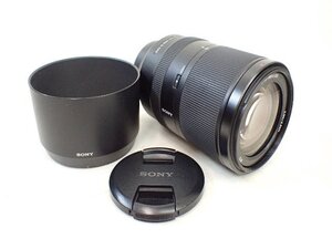 SONY/ソニー フルサイズ対応 高解像望遠ズームレンズ FE 70-300mm F4.5-5.6 G OSS SEL70300G Eマウント レンズフード付 § 710E2-17