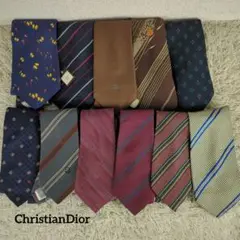 【美品】Christian Dior ネクタイ② ストライプ セット まとめ