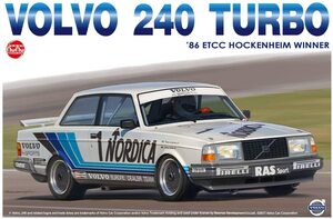 プラッツ/NuNu PN24013 1/24 レーシングシリーズ ボルボ 240ターボ 1986 ETCC ホッケンハイムウイナー