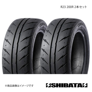 SHIBATIRE シバタイヤ R23 165/50R15 200R タイヤ単品 2本セット R1629×2