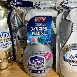 ファブリーズいろいろ詰替セット　ファブリーズ　W除菌＋ウイルス除去　W除去＋消臭　W除菌＋消臭　つめかえ用 日用品 