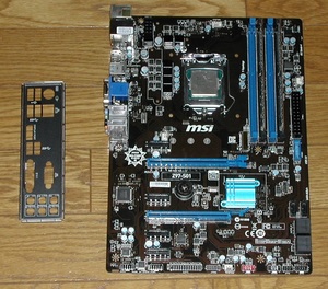 ジャンクCPUとメモリ付き　MSI　Z97-S01　LGA1150