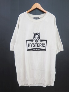 HYSTERIC GLAMOUR ヒステリックグラマー 02241NS04 UNLIMITEDジャカード プルオーバー