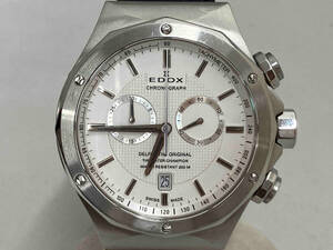 EDOX エドックス 10106 776171 ベルト非純正 クォーツ 腕時計