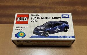 【中古・美品】トミカ 第43回 東京モーターショー 2013 NO12 トヨタ 86